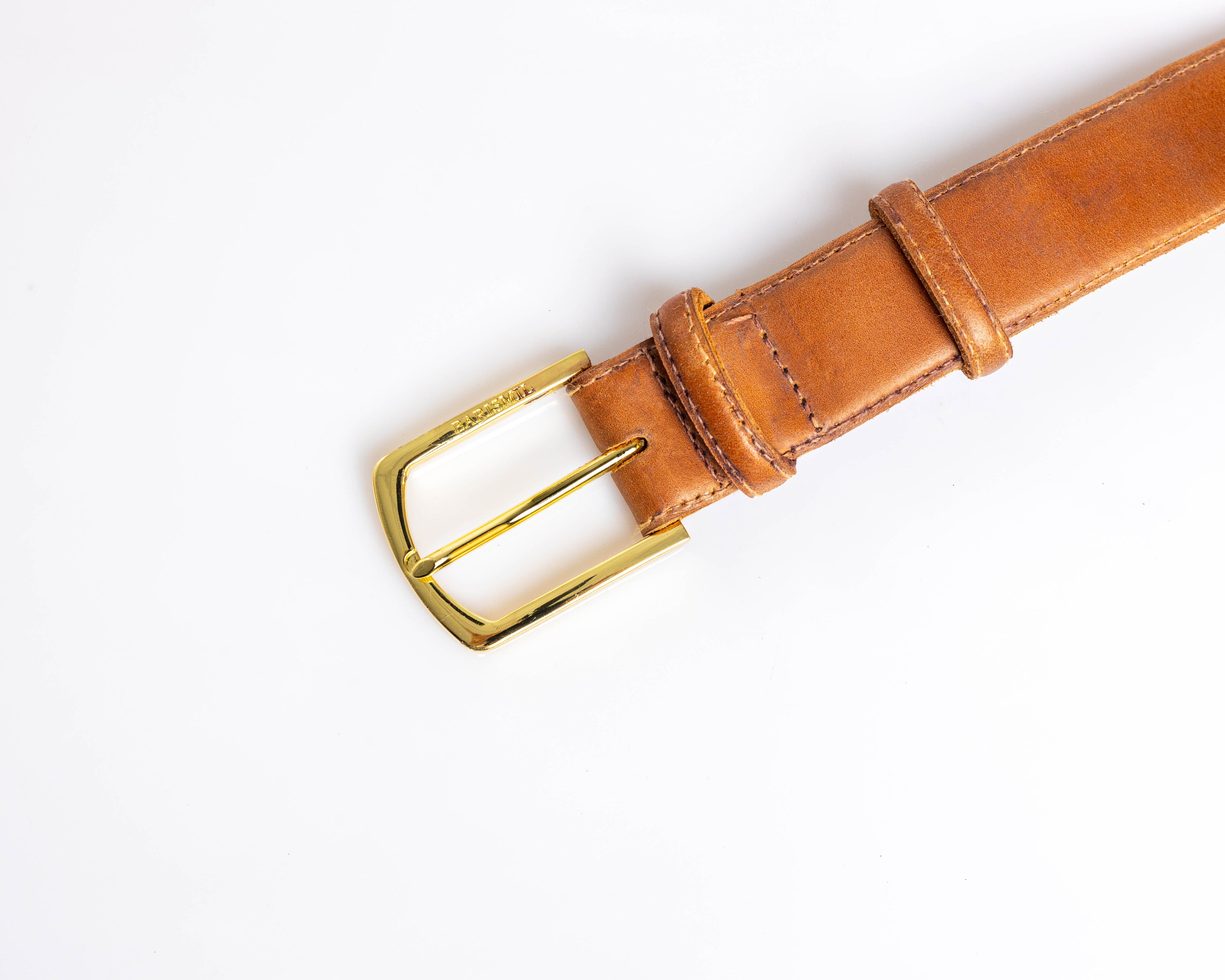 Handmade Brown Leather Belt