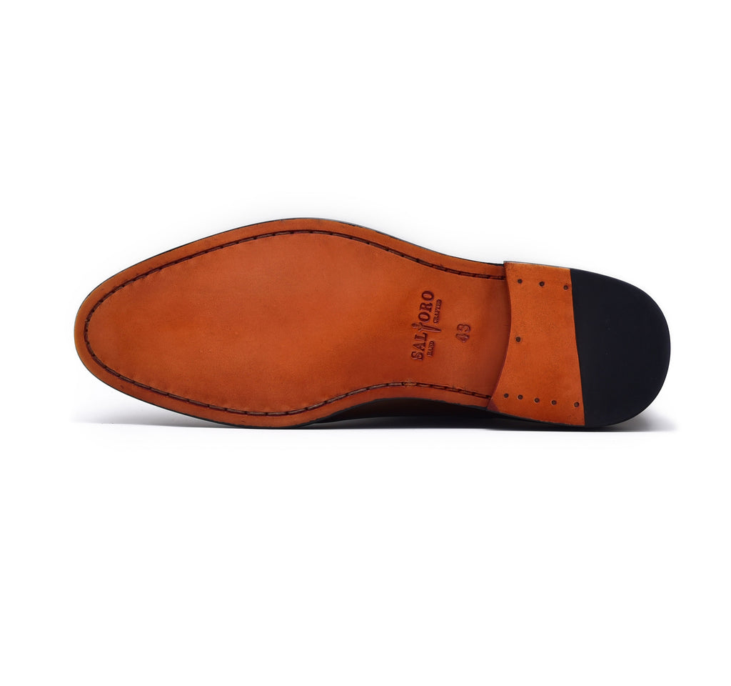 Henry - Brown Cap-toe Shoes